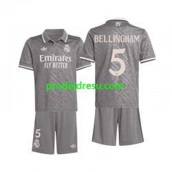 Real Madrid Dresy Fotbal Bellingham 5 Dětský Alternativní 2024-2025 Krátký rukáv