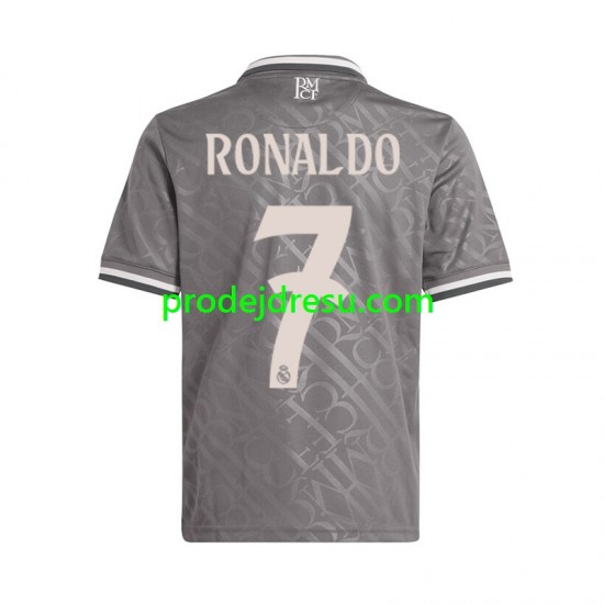 Real Madrid Dresy Fotbal Cristiano Ronaldo 7 Muž Alternativní 2024-2025 Krátký rukáv