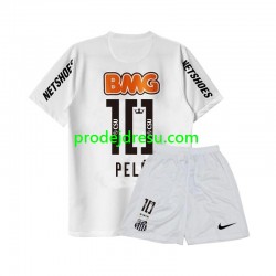 Dresy Fotbal Santos PELE 10 -2012 Retro Dětský Domácí 2011 Krátký rukáv
