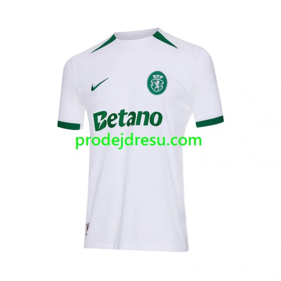 Sporting CP Dresy Fotbal Muž Venkovní 2024-2025 Krátký rukáv