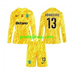 Sporting CP Dresy Fotbal Kovacevic 13 Brankářské Dětský Alternativní 2024-2025 Dlouhý rukáv