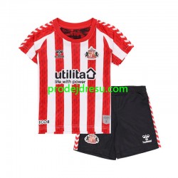 Dresy Fotbal Sunderland Dětský Domácí 2024-2025 Krátký rukáv