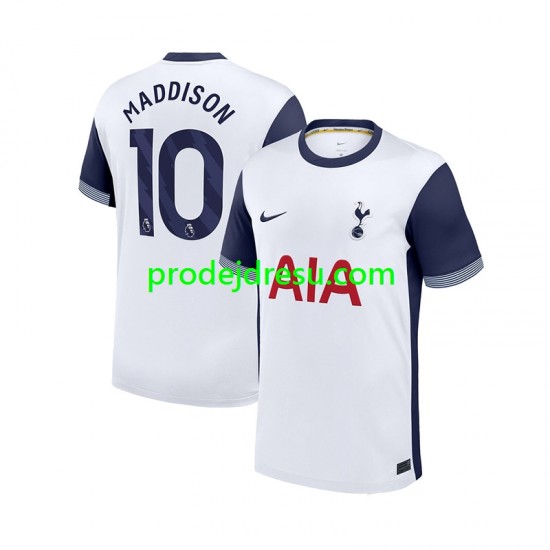 Tottenham Hotspur Dresy Fotbal James Maddison 10 Muž Domácí 2024-2025 Krátký rukáv