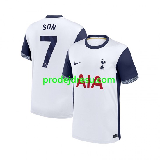 Tottenham Hotspur Dresy Fotbal Son Heung-Min 7 Muž Domácí 2024-2025 Krátký rukáv