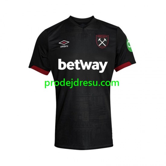 West Ham United Dresy Fotbal Muž Venkovní 2024-2025 Krátký rukáv