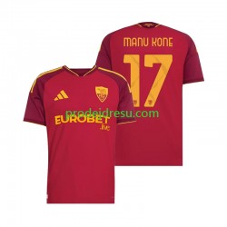 AS Řím Dresy Fotbal Manu Kone 17 Muž Domácí 2026-2027 Krátký rukáv