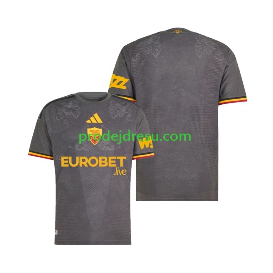 AS Řím Dresy Fotbal Muž Alternativní 2026-2027 Krátký rukáv