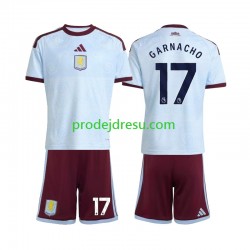 Aston Villa Dresy Fotbal Alejandro Garnacho 17 Dětský Alternativní 2026-2027 Krátký rukáv
