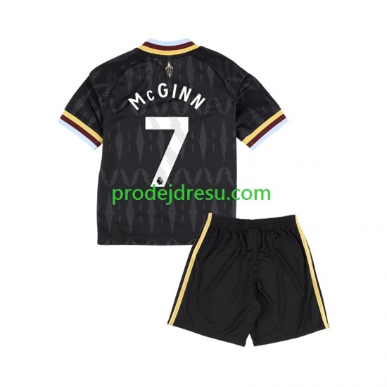 Aston Villa Dresy Fotbal John McGinn 7 Dětský Venkovní 2026-2027 Krátký rukáv