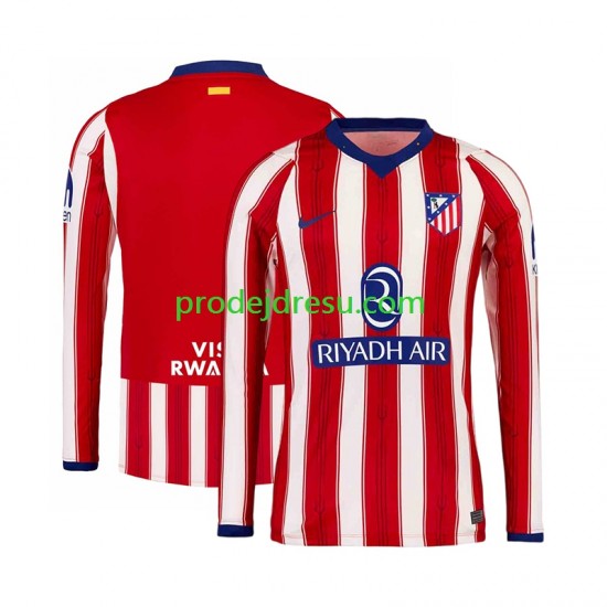 Atlético Madrid Dresy Fotbal Muž Domácí 2026-2027 Dlouhý rukáv
