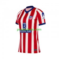 Atlético Madrid Dresy Fotbal Žena Domácí 2026-2027 Krátký rukáv