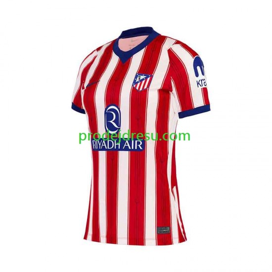 Atlético Madrid Dresy Fotbal Žena Domácí 2026-2027 Krátký rukáv