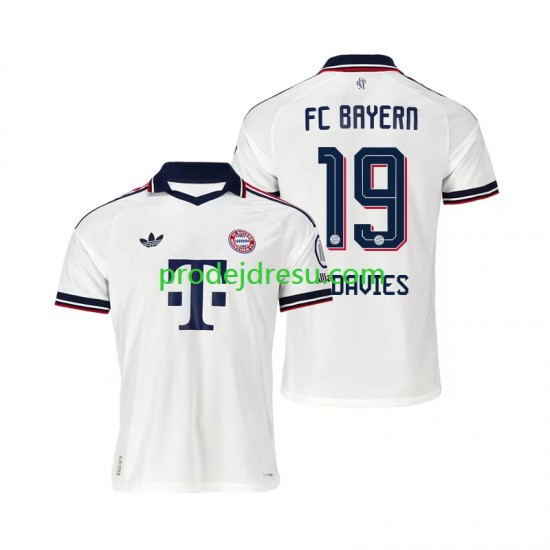 FC Bayern Mnichov Dresy Fotbal Alphonso Davies 19 Muž Venkovní 2026-2027 Krátký rukáv