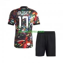 FC Bayern Mnichov Dresy Fotbal Michael Olise 17 Oktoberfest Dětský Domácí 2026-2027 Krátký rukáv