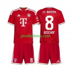 FC Bayern Mnichov Dresy Fotbal Tom Bischof 8 Dětský Domácí 2026-2027 Krátký rukáv