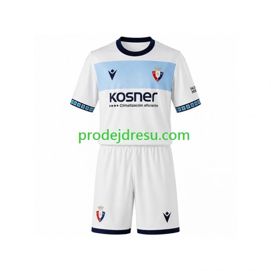CA Osasuna Dresy Fotbal Dětský Venkovní 2026-2027 Krátký rukáv