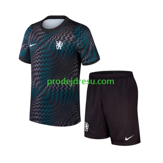 Chelsea Dresy Fotbal Brankářské Dětský Domácí 2026-2027 Krátký rukáv