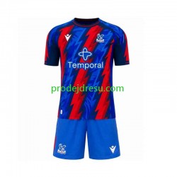Crystal Palace Dresy Fotbal Dětský Alternativní 2026-2027 Krátký rukáv