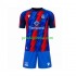 Crystal Palace Dresy Fotbal Dětský Alternativní 2026-2027 Krátký rukáv