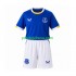 Everton Dresy Fotbal Dětský Domácí 2026-2027 Krátký rukáv