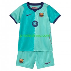 FC Barcelona Dresy Fotbal Dětský Alternativní 2026-2027 Krátký rukáv