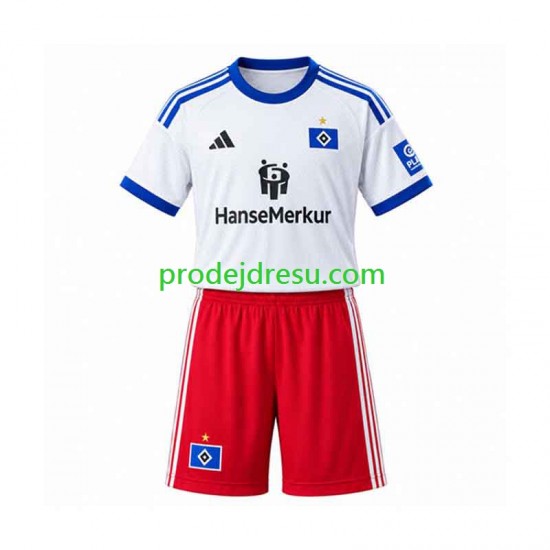Hamburger SV Dresy Fotbal Dětský Domácí 2026-2027 Krátký rukáv