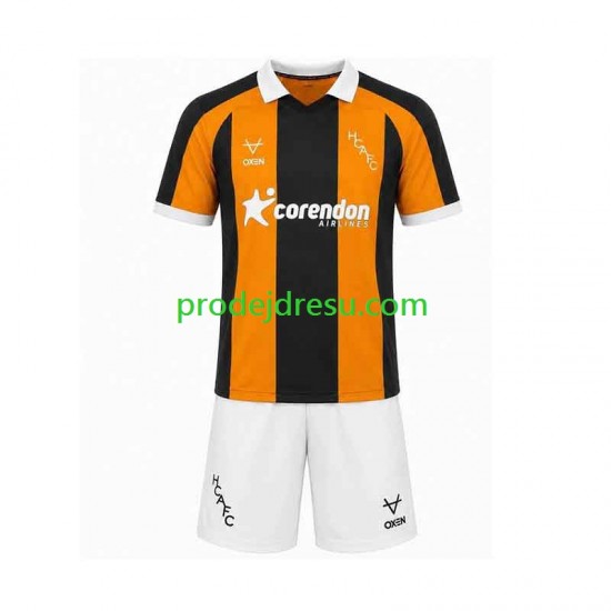 Hull City Dresy Fotbal Dětský Domácí 2026-2027 Krátký rukáv