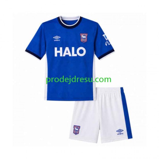 Dresy Fotbal Ipswich Town Dětský Domácí 2026-2027 Krátký rukáv