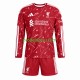 Liverpool Dresy Fotbal Dětský Domácí 2026-2027 Dlouhý rukáv