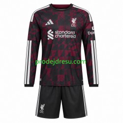 Liverpool Dresy Fotbal Dětský Alternativní 2026-2027 Dlouhý rukáv