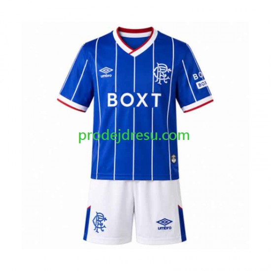 Rangers Dresy Fotbal Dětský Domácí 2026-2027 Krátký rukáv