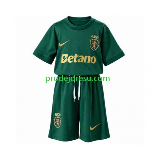 Sporting CP Dresy Fotbal Special Dětský Domácí 2026-2027 Krátký rukáv