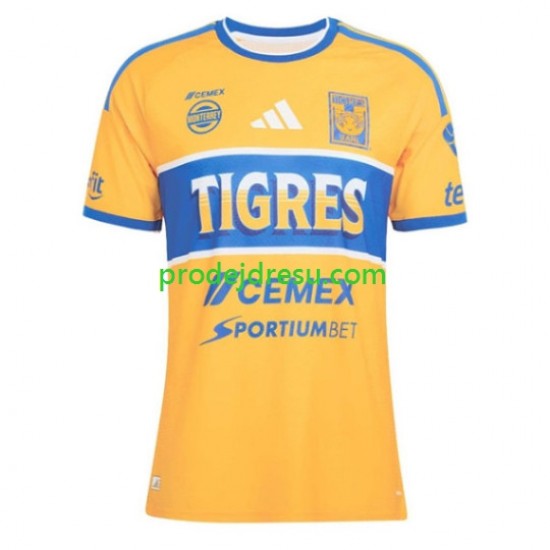 Tigres UANL Dresy Fotbal Muž Domácí 2026-2027 Krátký rukáv