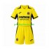 Villarreal CF Dresy Fotbal Dětský Domácí 2026-2027 Krátký rukáv