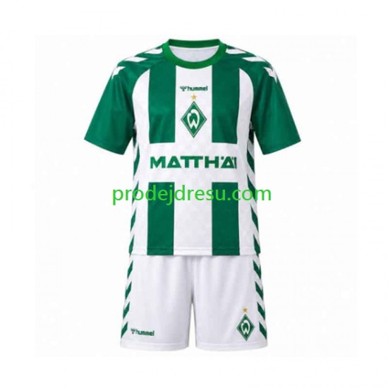 Dresy Fotbal Werder Bremen Dětský Domácí 2026-2027 Krátký rukáv
