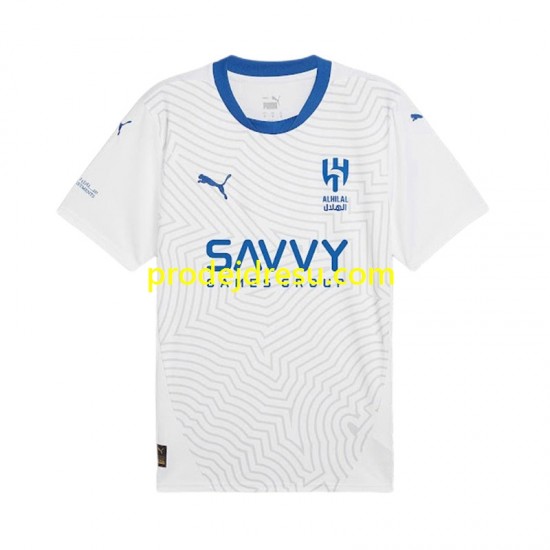Dresy Fotbal Al Hilal Muž Venkovní 2024-2025 Krátký rukáv