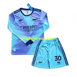 Arsenal Dresy Fotbal Sterling 30 Dětský Alternativní 2024-2025 Dlouhý rukáv