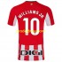 Athletic Bilbao Dresy Fotbal Williams JR 10 Muž Domácí 2024-2025 Krátký rukáv