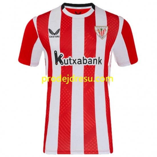 Athletic Bilbao Dresy Fotbal Williams JR 10 Muž Domácí 2024-2025 Krátký rukáv