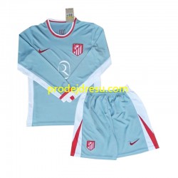 Atlético Madrid Dresy Fotbal Dětský Venkovní 2024-2025 Dlouhý rukáv