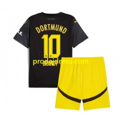 Borussia Dortmund Dresy Fotbal Julian Brandt 10 Dětský Venkovní 2024-2025 Krátký rukáv