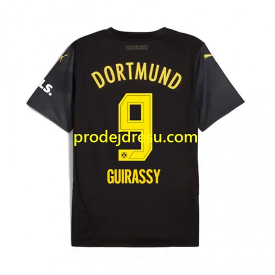 Borussia Dortmund Dresy Fotbal Serhou Guirassy 9 Muž Venkovní 2024-2025 Krátký rukáv