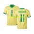 Brazílie Dresy Fotbal RAPHINHA 11 Muž Domácí 2024 Krátký rukáv