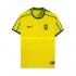 Brazílie Dresy Fotbal Retro Muž Domácí 1998 Krátký rukáv