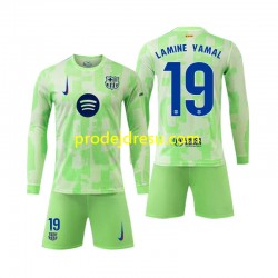 FC Barcelona Dresy Fotbal Lamine Yamal 19 Dětský Alternativní 2024-2025 Dlouhý rukáv