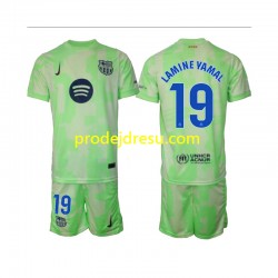 FC Barcelona Dresy Fotbal Lamine Yamal 19 Dětský Alternativní 2024-2025 Krátký rukáv