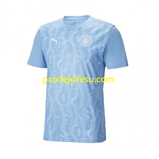 Manchester City Dresy Fotbal Pre-Match Muž Domácí 2024-2025 Krátký rukáv