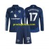 Manchester United Dresy Fotbal Alejandro Garnacho 17 Dětský Venkovní 2024-2025 Dlouhý rukáv