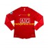 Manchester United Dresy Fotbal Champion League 2007 Retro Muž Domácí Dlouhý rukáv