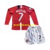 Manchester United Dresy Fotbal Cristiano Ronaldo 7 Champion League 2007 Retro Dětský Domácí Dlouhý rukáv